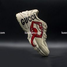 구찌 라이톤 더티 입술 스니커즈 GUCCI RHYTON
