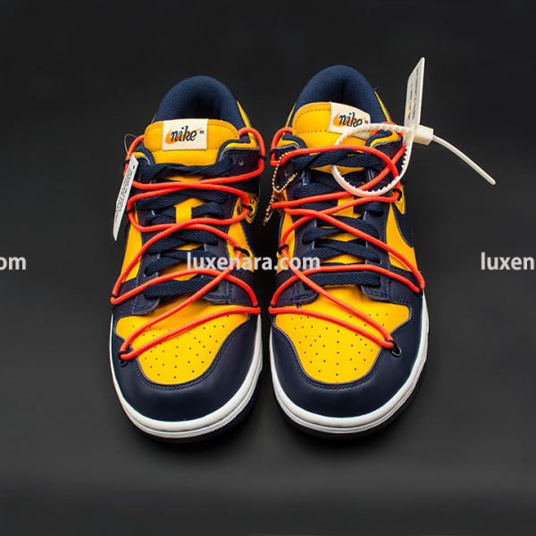 오프화이트 X 나이키 덩크 로우 OFF WHITE X NIKE DUNK LOW LEATHER