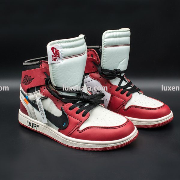 나이키 조던 1 X 오프화이트 하이 시카고 Nike Air Jordan 1 X Off White AA3834 101