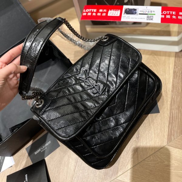 생로랑 모노그램 체인 백